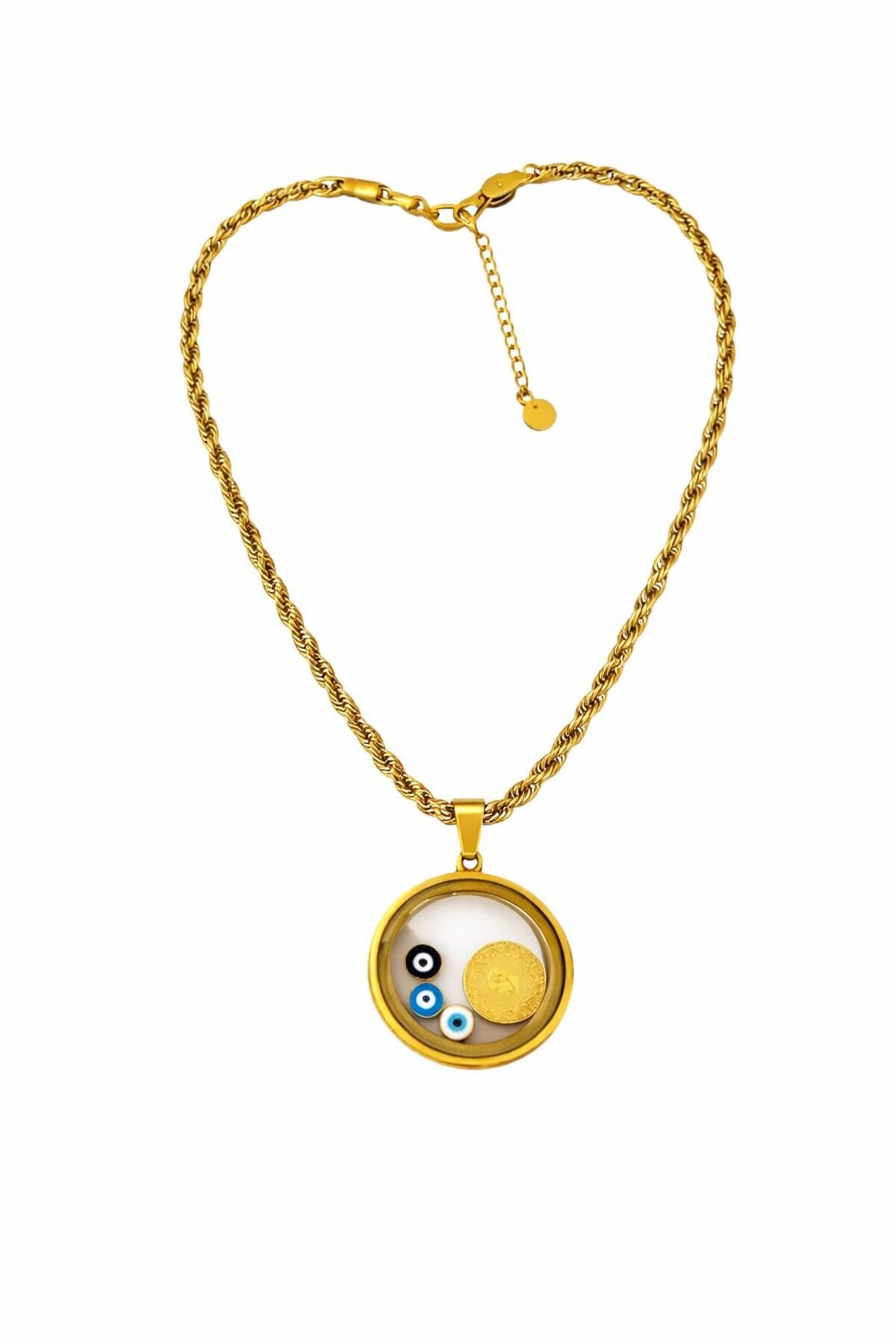 ATA SEMBOLLÜ ÇERÇEVE KOLYE