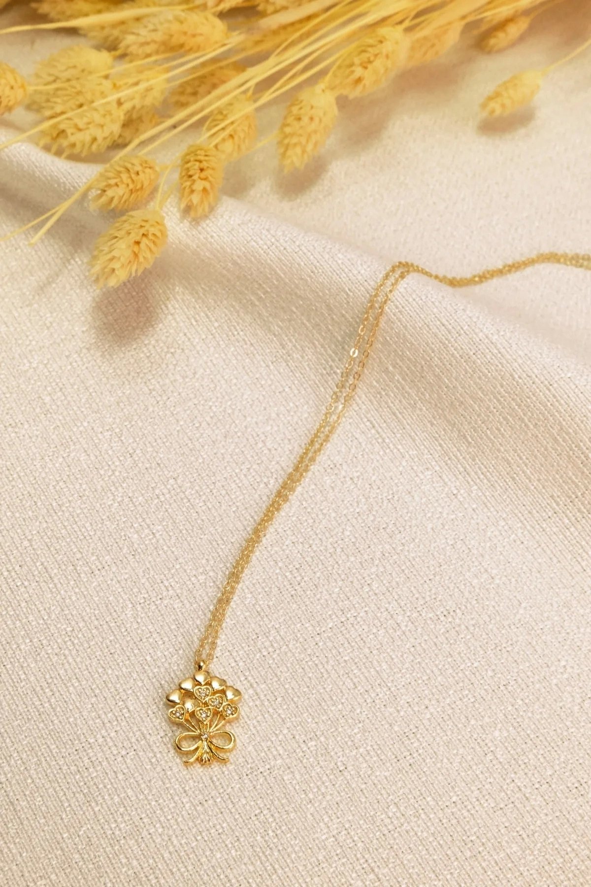 Uçan Balon Kolye Gold