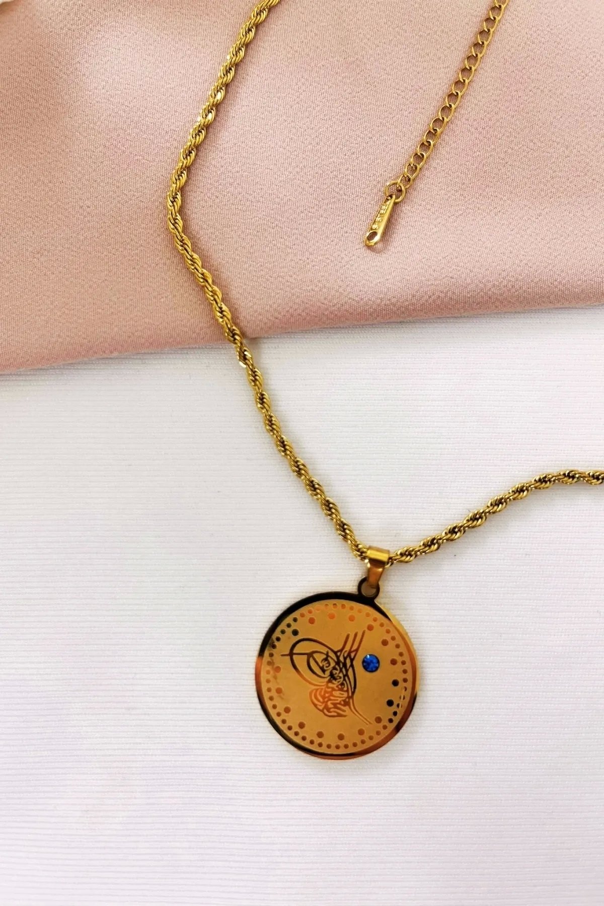 Tugra Model Steel Necklace